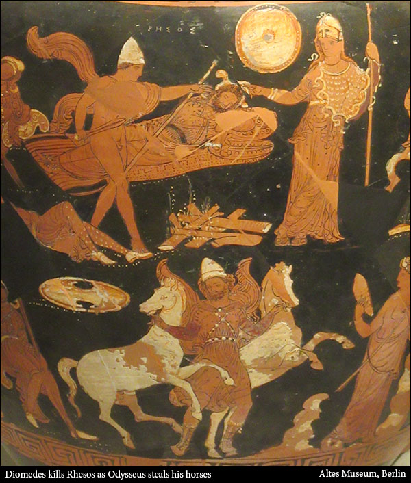 Diomedes, Odysseus, and Rhesos
