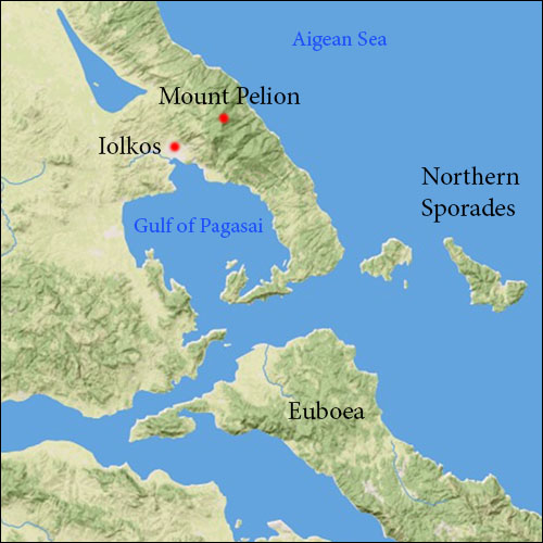 Iolkos and Mount Pelion