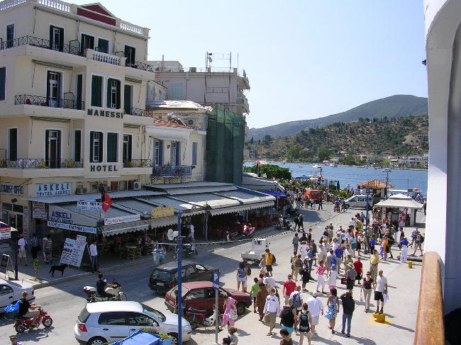 The island of Poros.