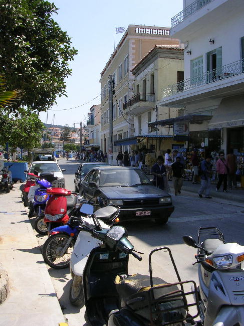 The island of Poros.