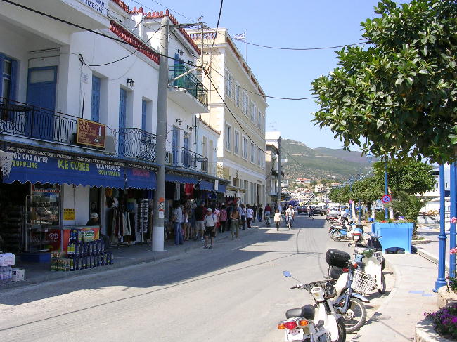 The island of Poros.