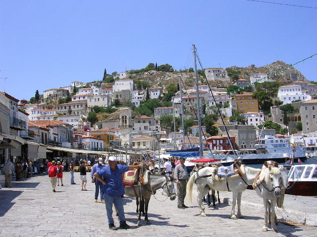 The island of Hydra.